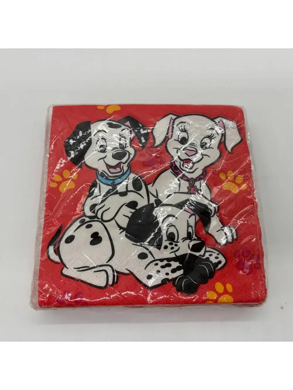 Vintage 2000 Disney 101 102 Dalmatians Napkins Set 16ct Package Party Express